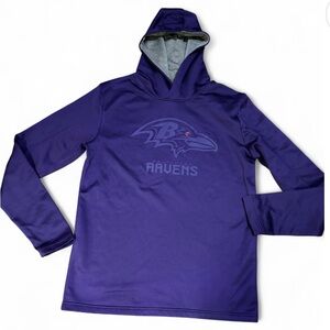NFL Youth XL Purple Baltimore Ravens Hoodie